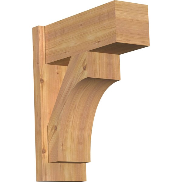 Ekena Millwork Westlake Block Smooth Outlooker, Western Red Cedar, 7 1/2"W x 18"D x 22"H OUT08X18X22WTL05SWR - main